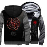 House Stark Black Hoodie