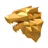 House Stark Paper Wolf Decoration