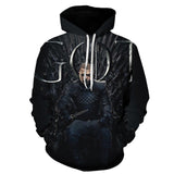 Night King Black Hoodie