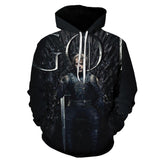 Night King Black Hoodie